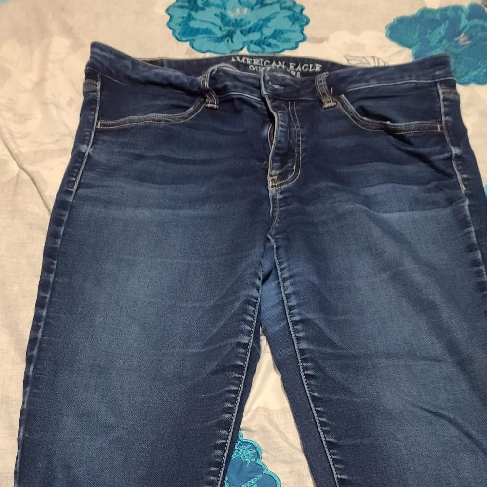 American eagle jegging crop super stretch